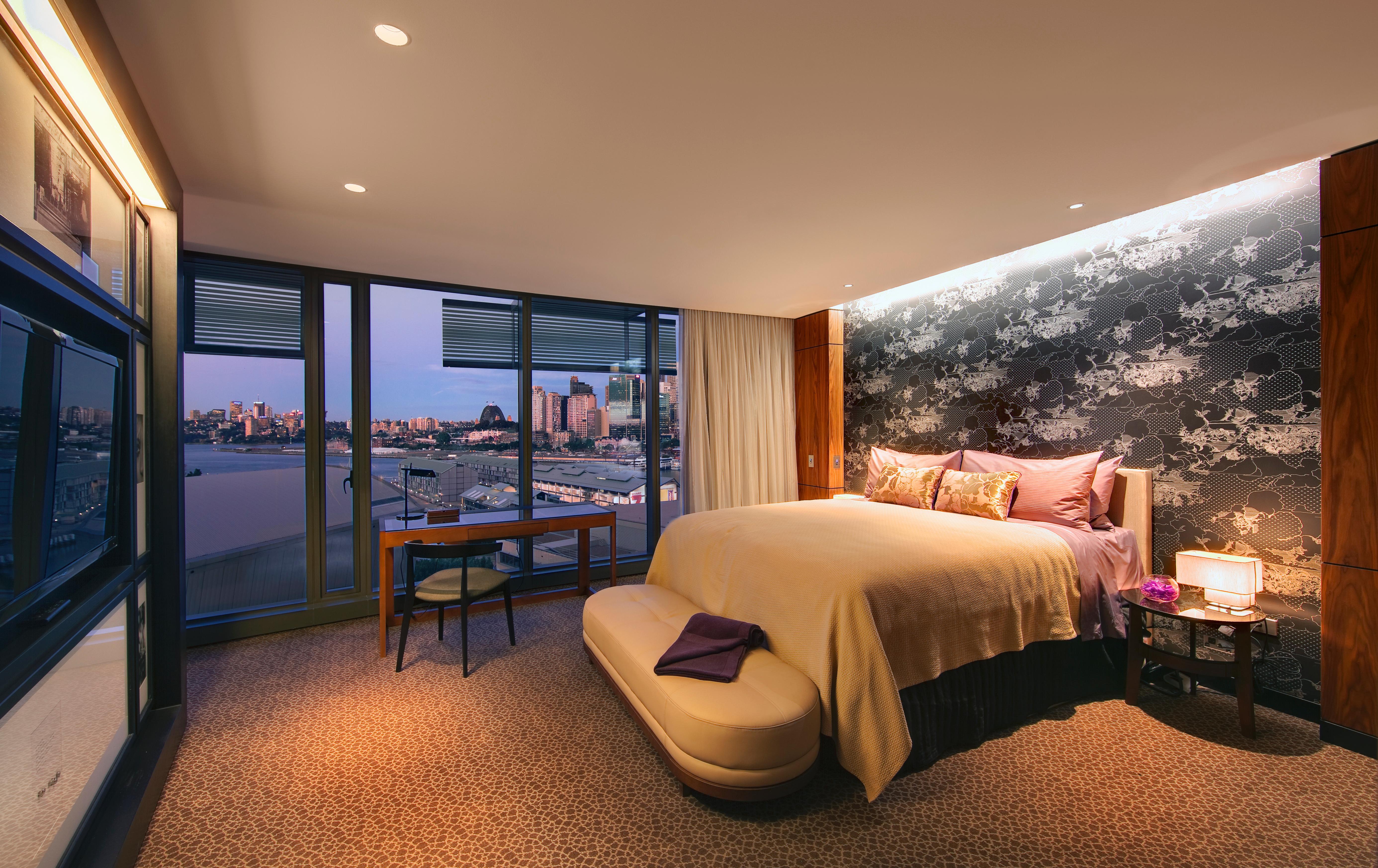 Отель The Darling At The Star Сидней Экстерьер фото A bedroom at the Mandarin Oriental, New York